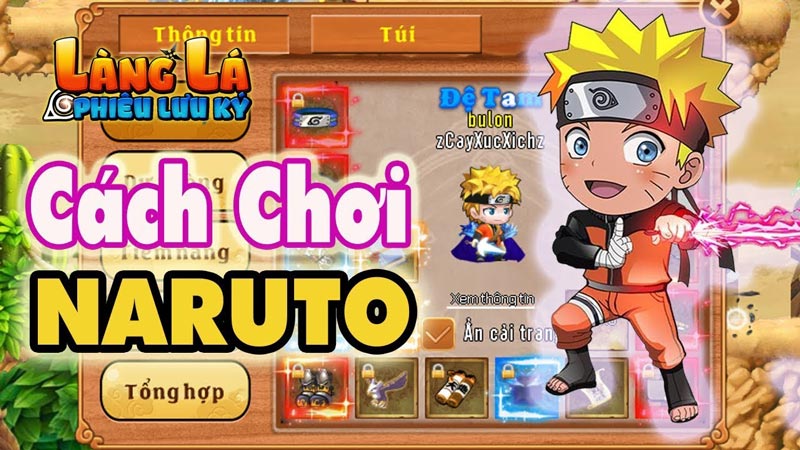 Game làng lá phiêu lưu ký
