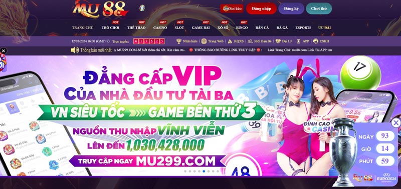 Những điểm nổi bật của nhà cái Mu88 
