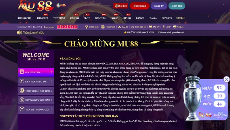 Mu88 Có lừa đảo không