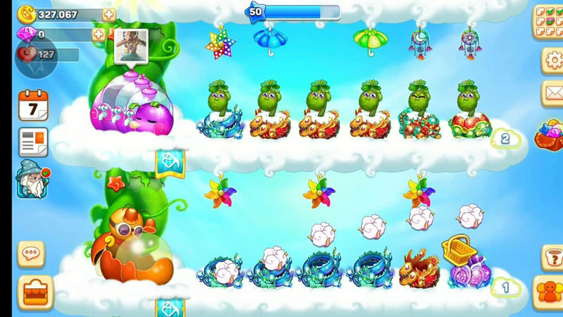 Nên chơi game khu vườn trên mây Mu88