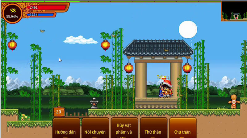 game Ninja School online thu hút game thủ
