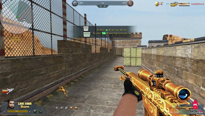Chơi game bắn súng online trên web